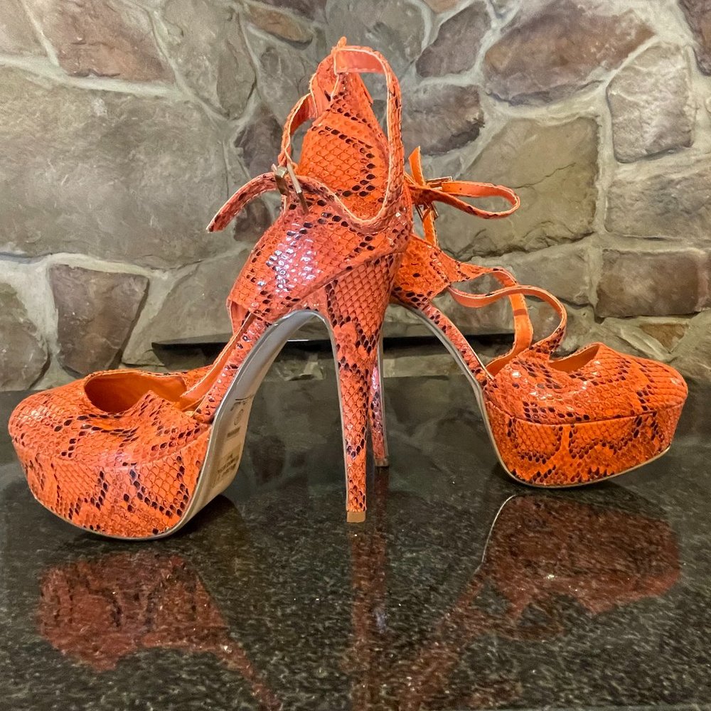 Anne Michelle size 9 Orange